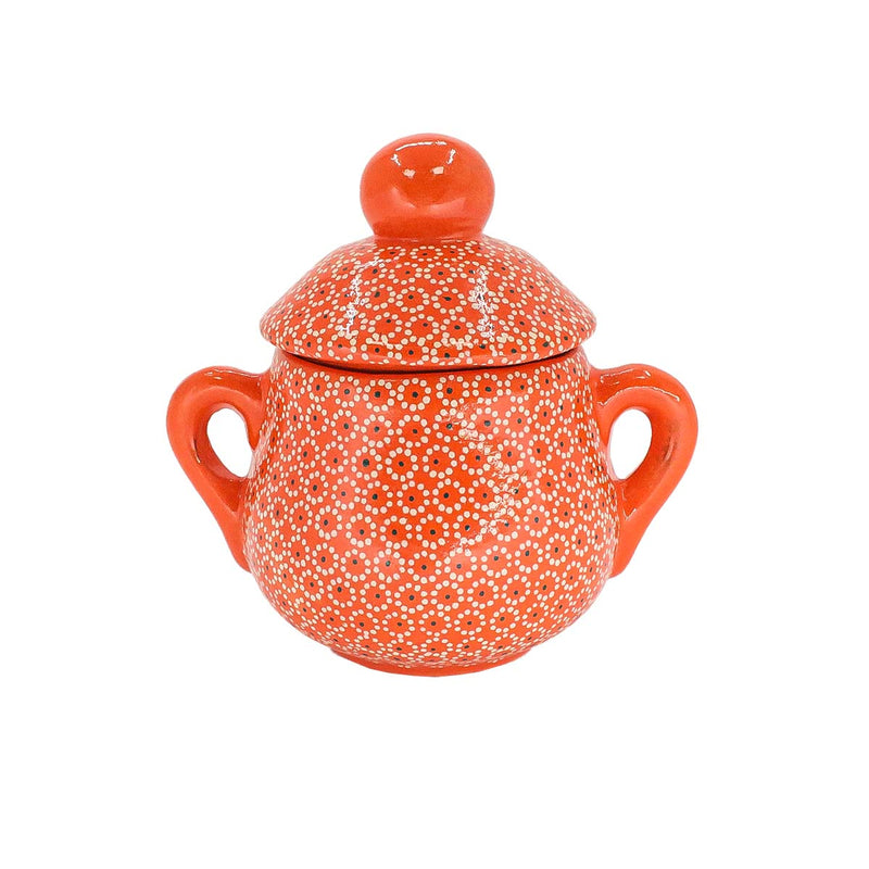 Capula Hand-Painted Clay Cookie Jar - 5