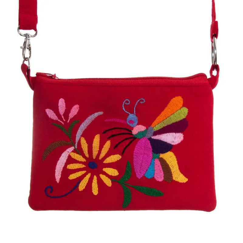 Otomí Hand-Embroidered Mini Clutch - 27