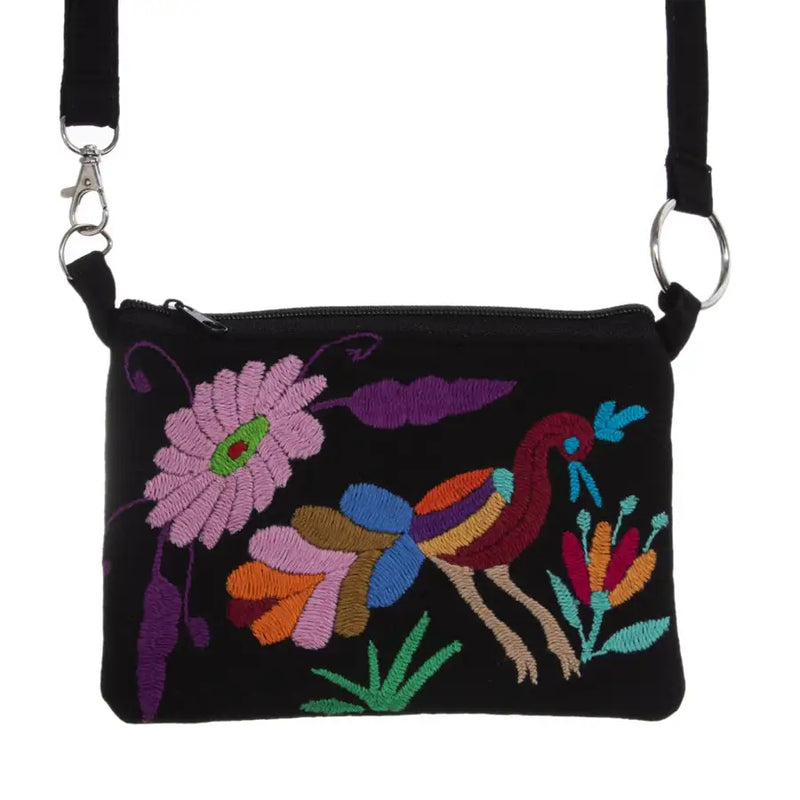 Otomí Hand-Embroidered Mini Clutch - 31