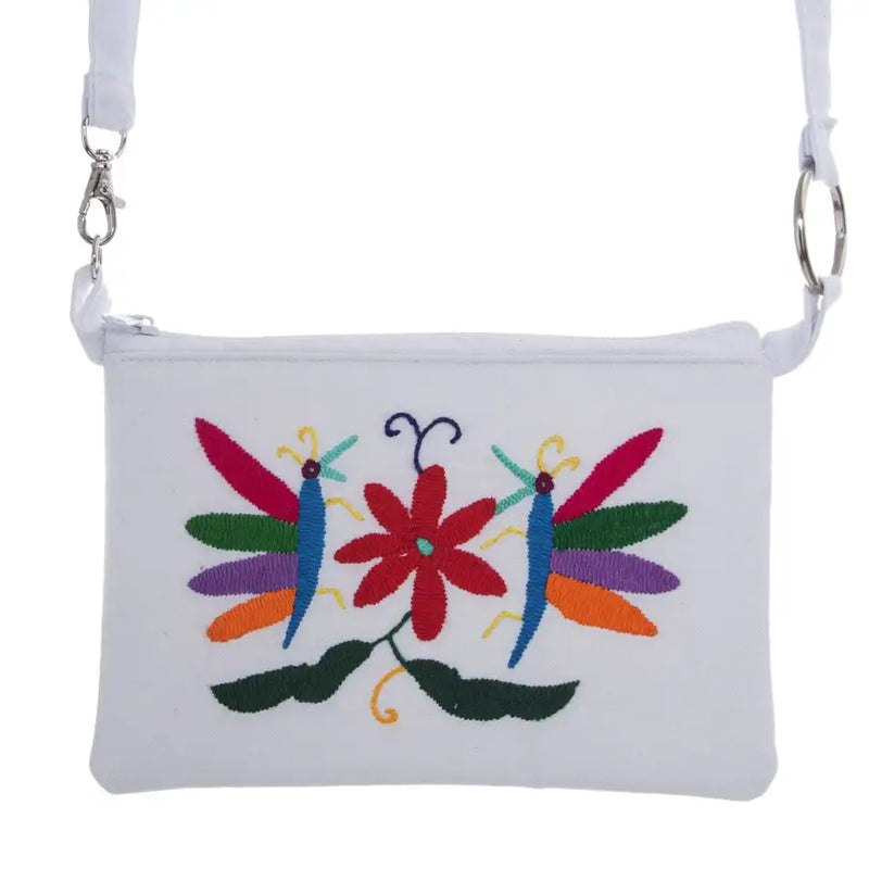 Otomí Hand-Embroidered Mini Clutch - 19