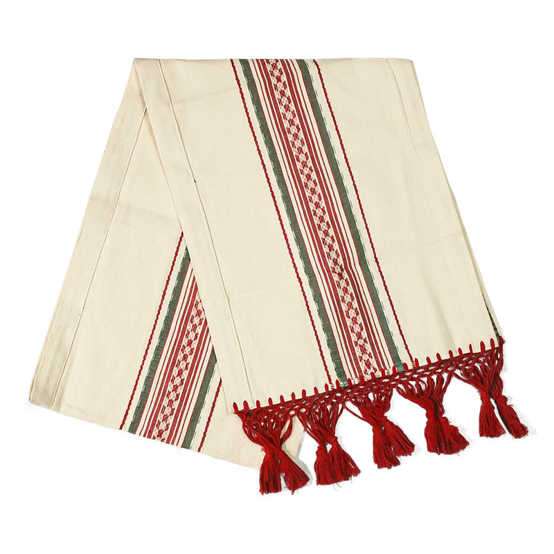 Textura Pedal Loom Woven Table Runner