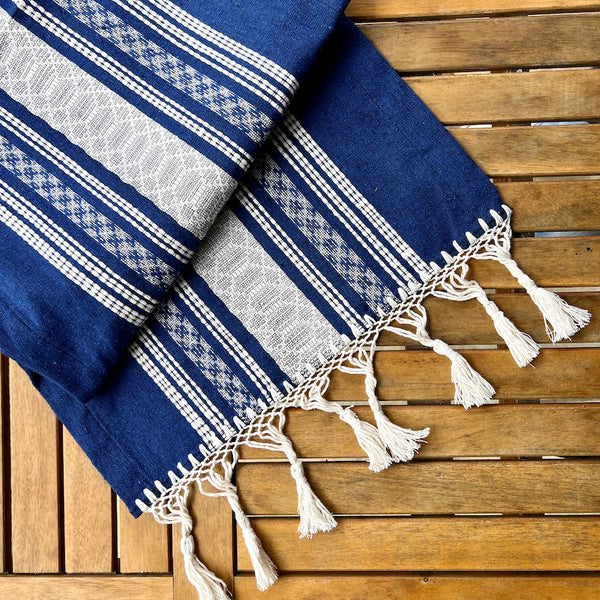 Pedal Loom Woven Table Runner | Lolo Mexican Mercadito