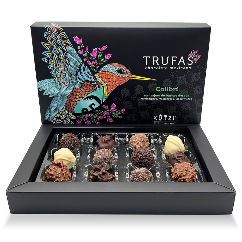 Hummingbird, Assorted Mexican Chocolate Truffle Box