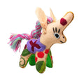 Unicorn Hand-Embroidered Stuffed Animal