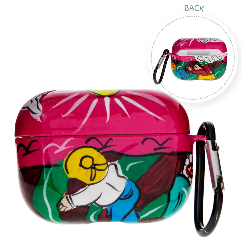 Artisanal Hand-Painted Xalitla AirPods Pro Case