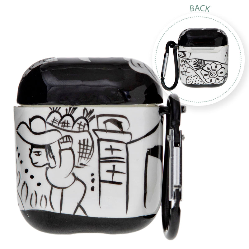 Artisanal Hand-Painted Xalitla AirPods 1 & 2 Case