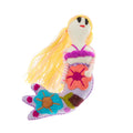 Mermaid Hand-Embroidered Stuffed Doll - 5