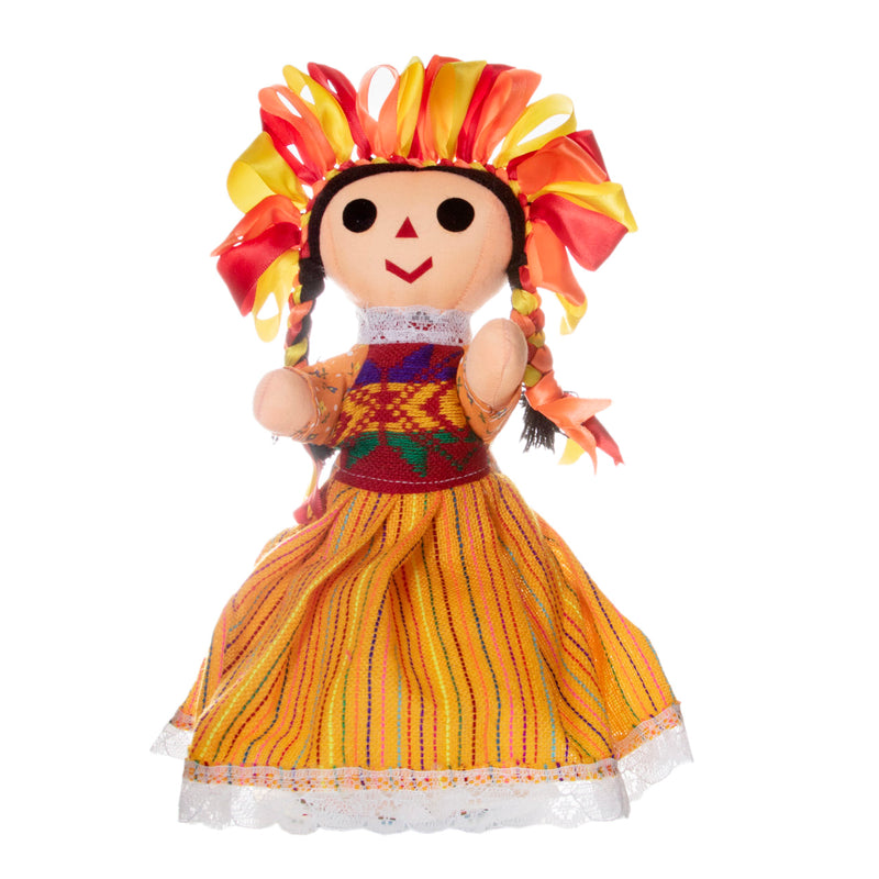María Traditional Mexican Lelé Doll