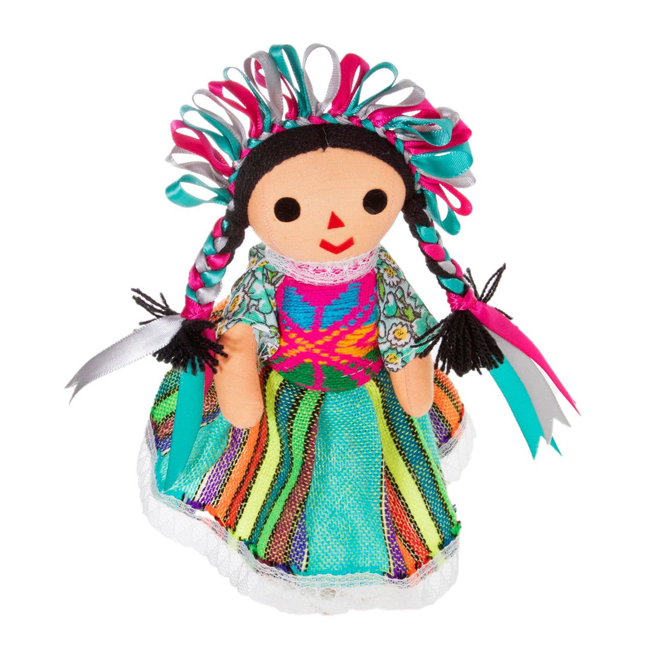 Small- Lupita Traditional Mexican Lelé Doll