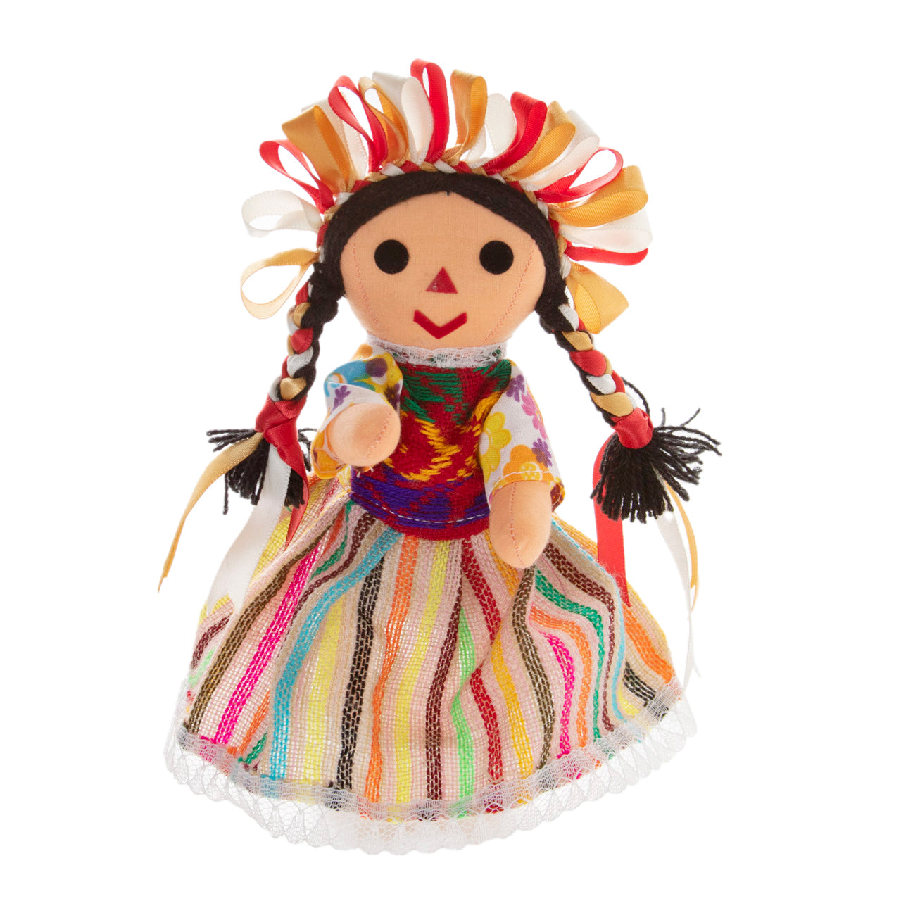 Small- Lupita Traditional Mexican Lelé Doll