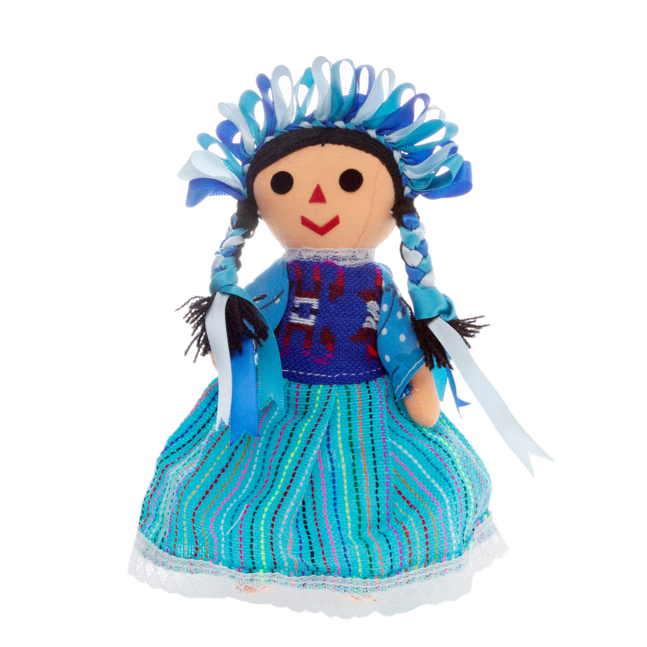 Small- Lupita Traditional Mexican Lelé Doll