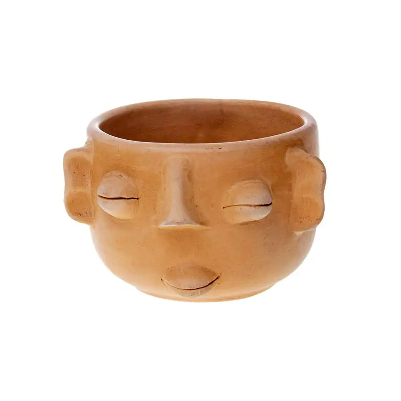 Natural Clay Face Mug - 4