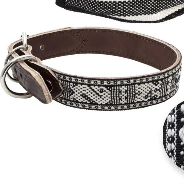 Telar Woven Zapoteca Face Mask and Dog Collar Matching Set - 2