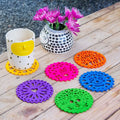 Felt "Papel Picado" Coasters