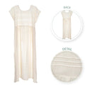Plissé Summer Maxi Dress - 8