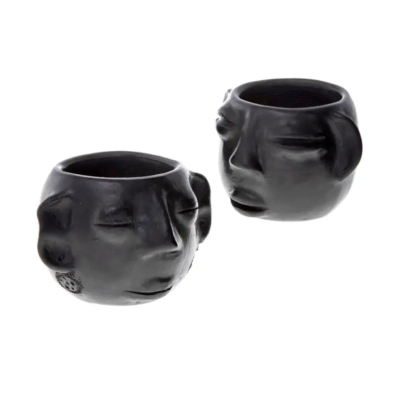 Barro Negro, Black Clay, Face Shot Glass - 1