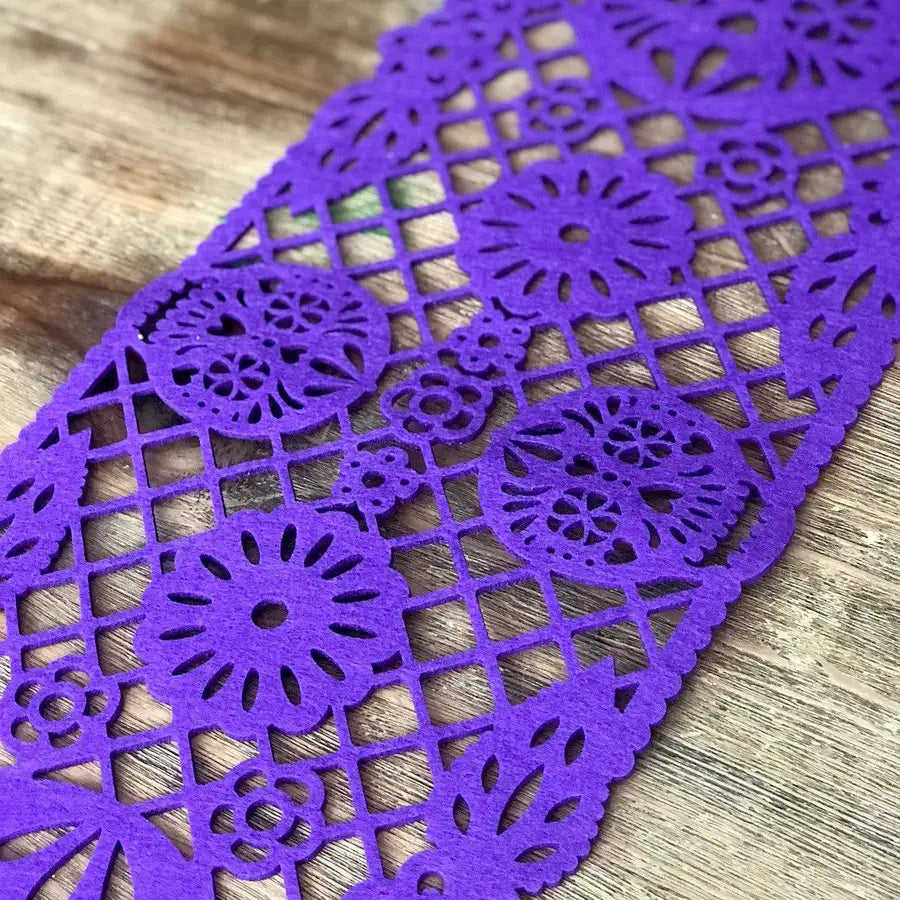 Felt "Papel Picado" Table Runners