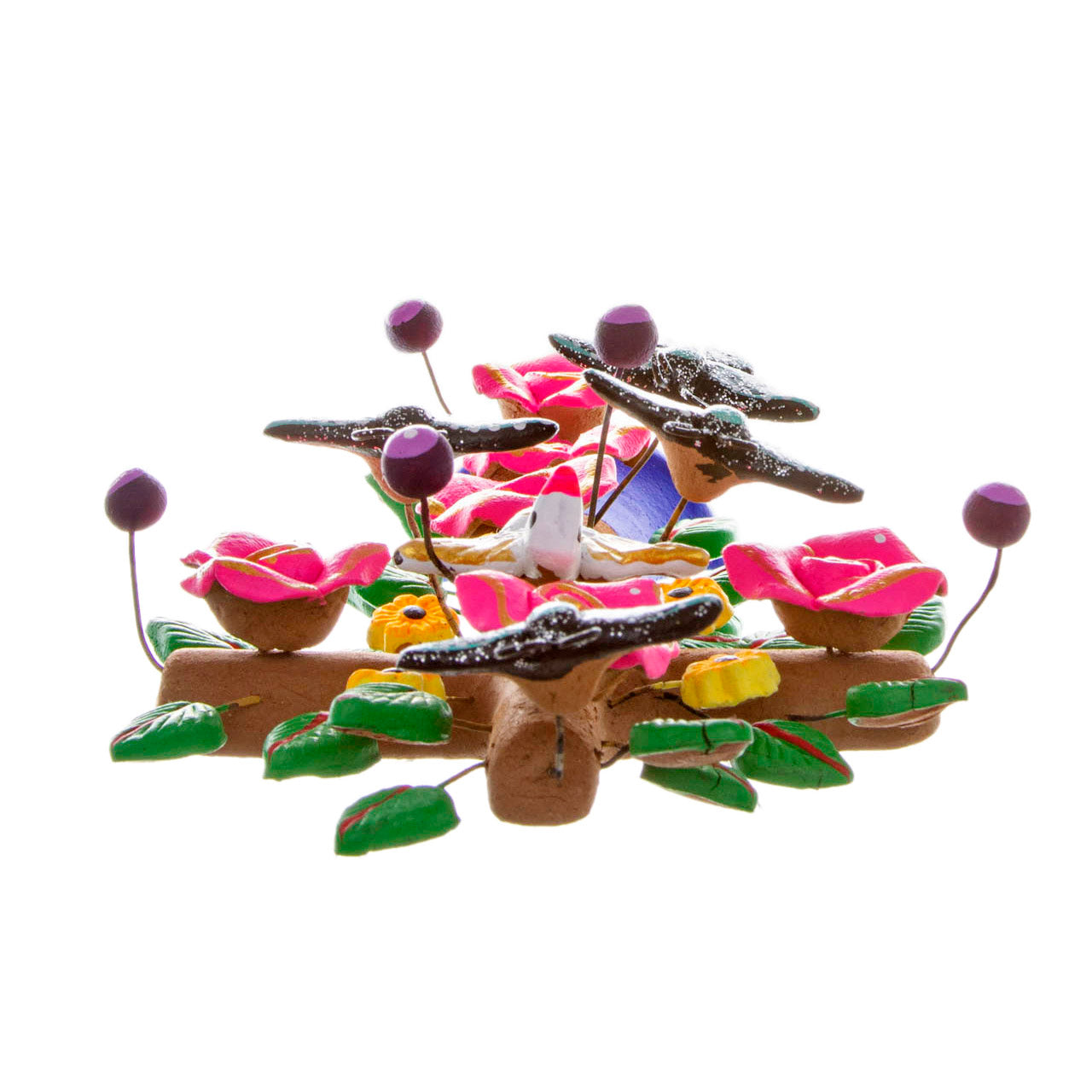 Tree of Life Clay Wall Cross | Lolo Mexican Mercadito