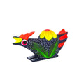 Hand Painted Chicken Wooden Figurine - 18