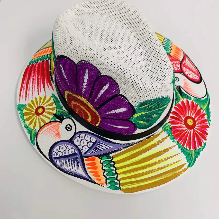 Taxco Hand-Painted Hats - 1