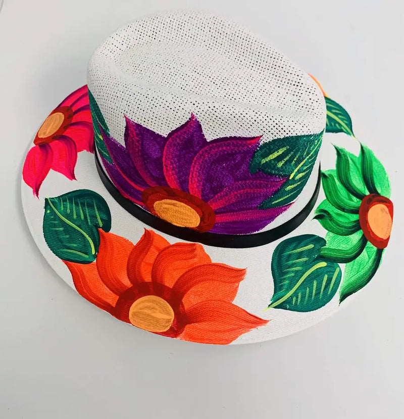Taxco Hand-Painted Hats - 3