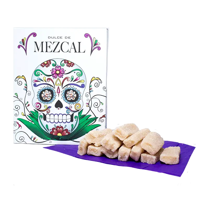 Mezcal Mexican Candy in Artisanal Box | Lolo Mexican Mercadito