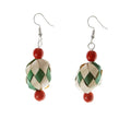 Colorful Woven Palm Beads Earrings - 6