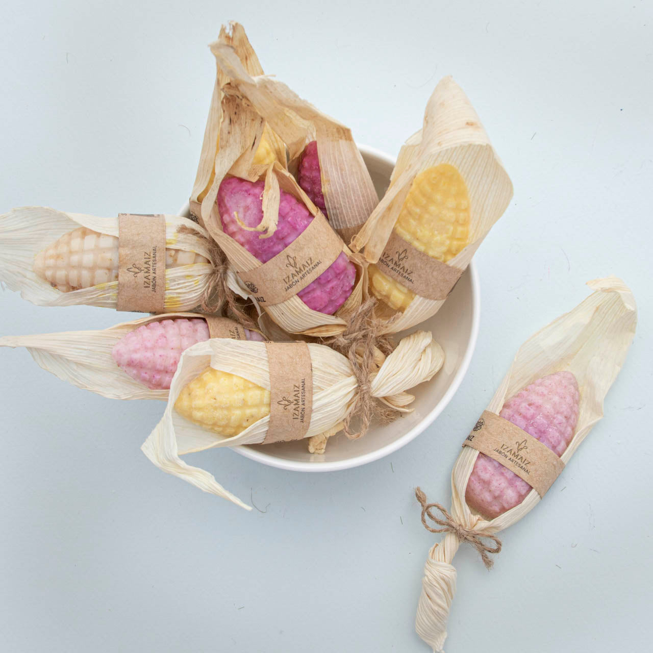 Mini Mazorca Corn-Shaped Artisanal Soap- Set of 3